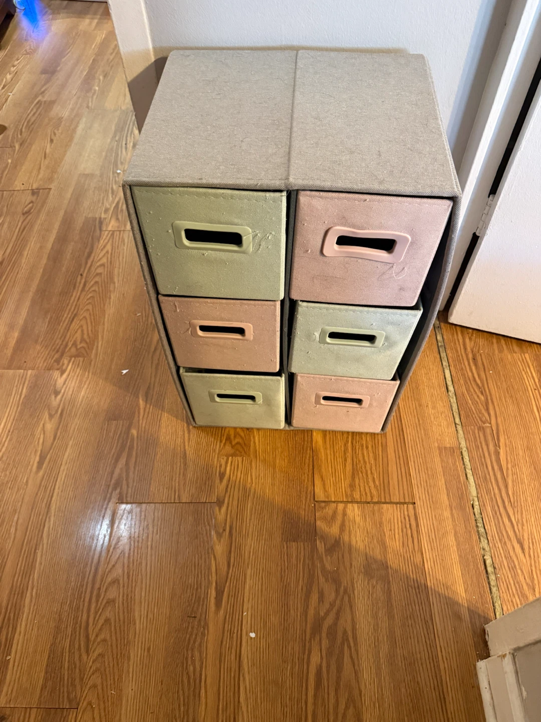 6-Cube Fabric Storage Organizer