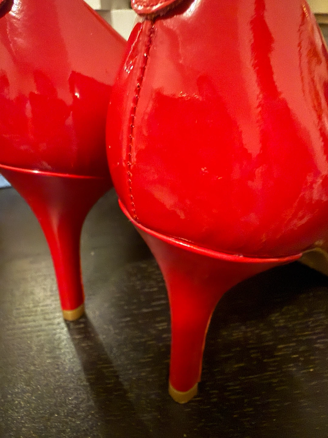 Michael Kors Red Patent Leather Heels - photo 2