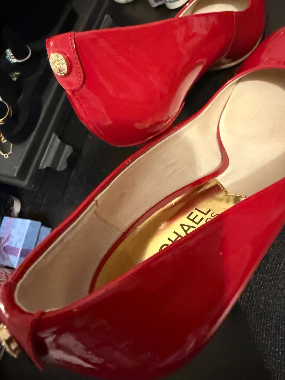 Michael Kors Red Patent Leather Heels - photo 5