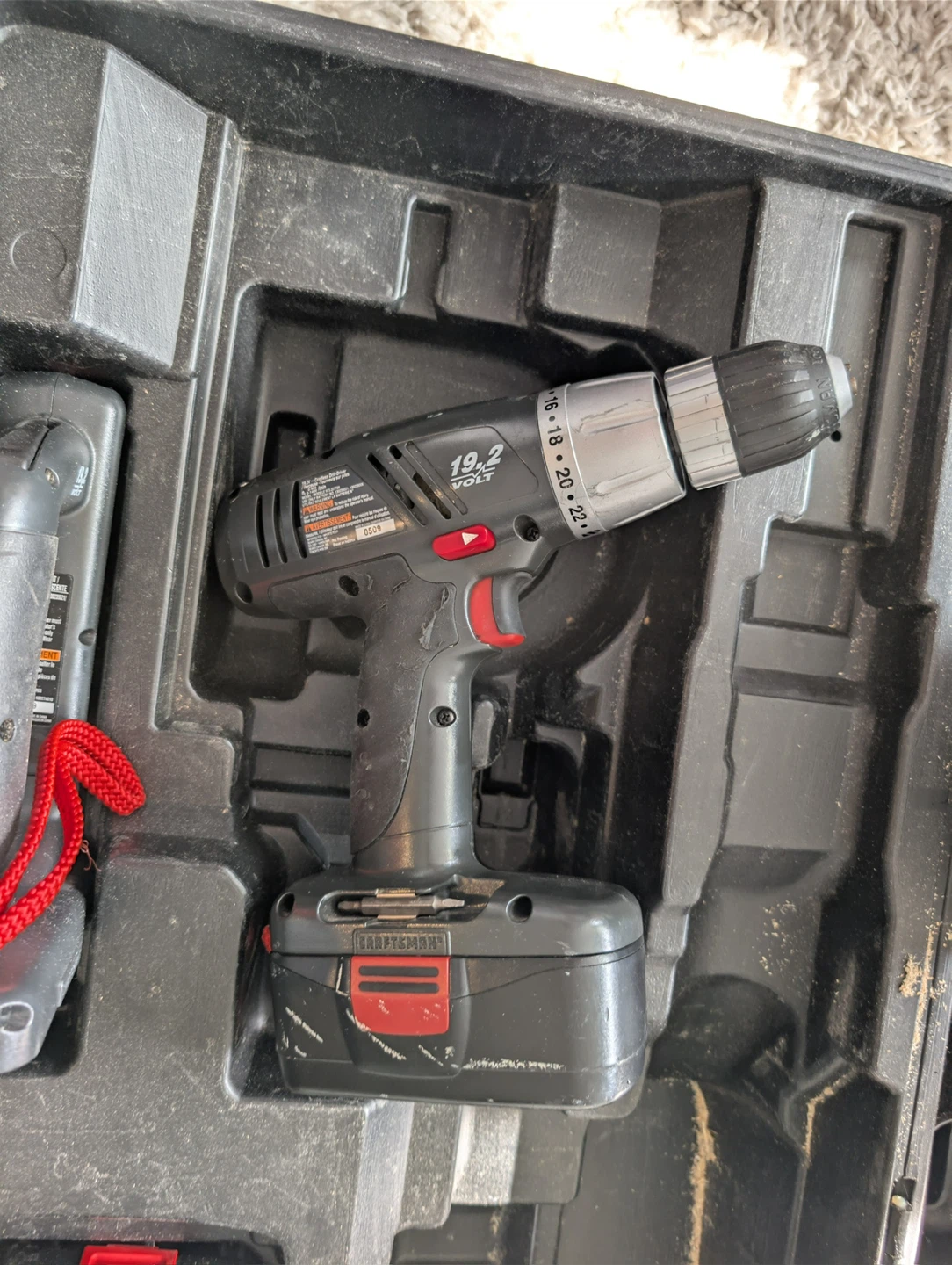 Craftsman 19.2 Volt Cordless Tool Set with Case - photo 2