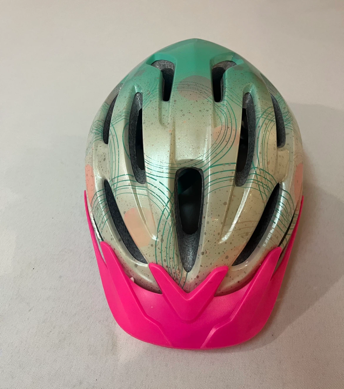 Girl’s Bike Helmet - ages 4-11 adjustable