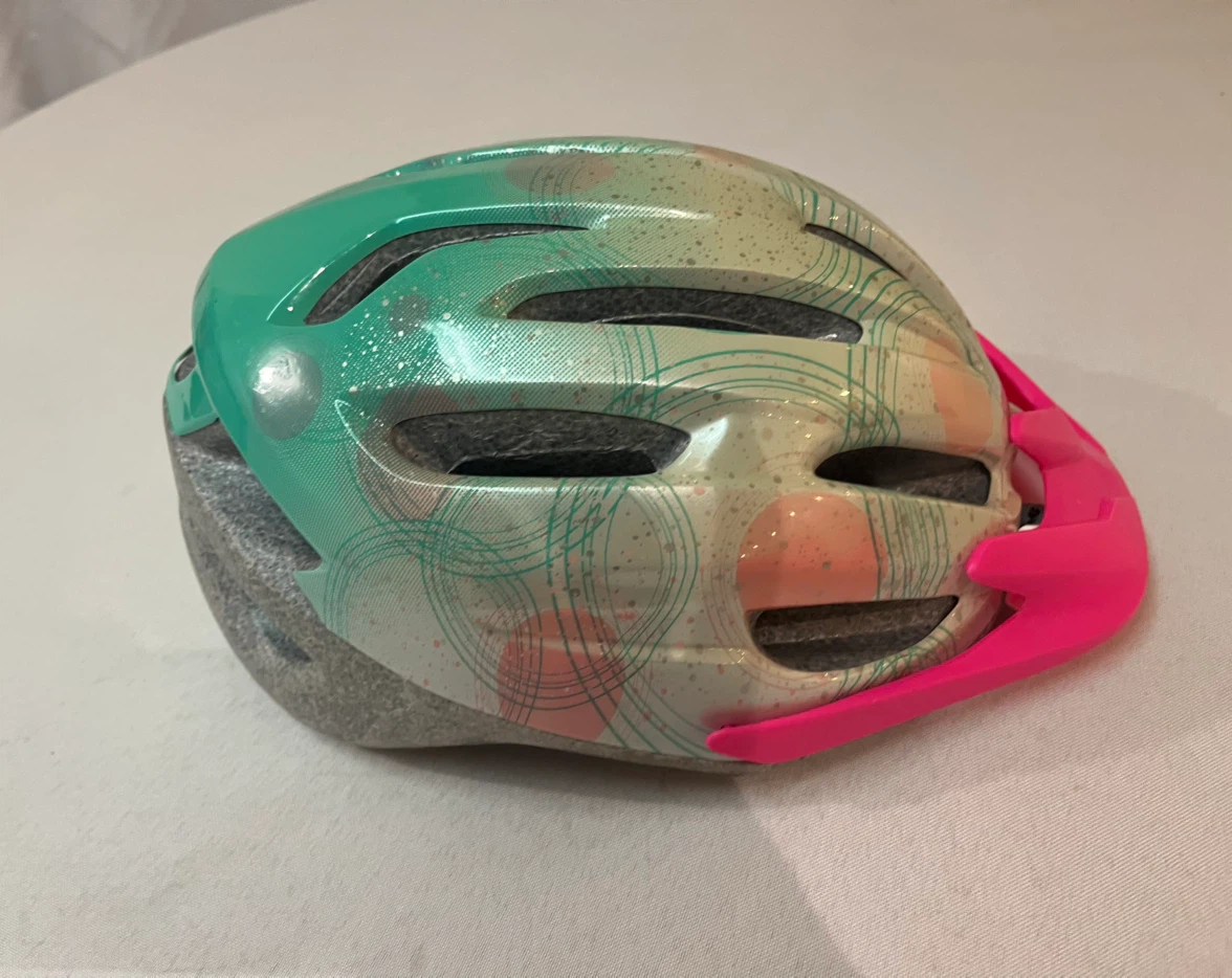 Girl’s Bike Helmet - ages 4-11 adjustable - photo 2