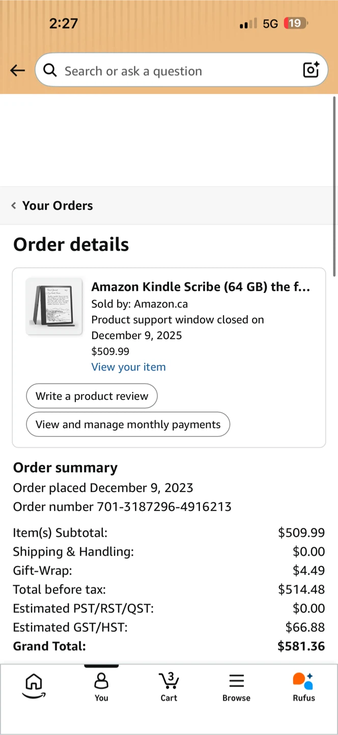 Amazon Kindle Scribe (64 GB) - photo 3