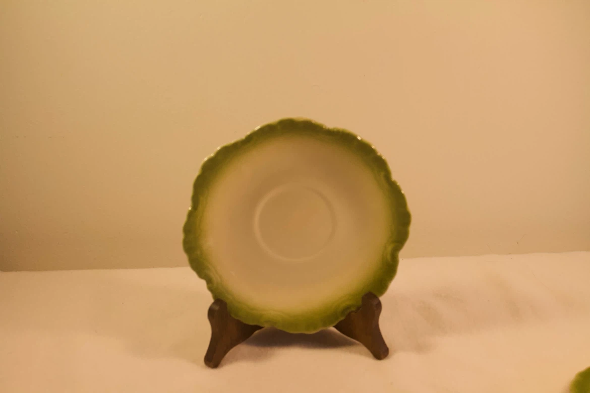 Three Lettuce Plates Cottagecore Vintage