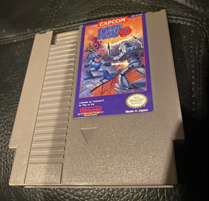 Mega man 3 NES Nintendo Entertainment System Capcom Authentic