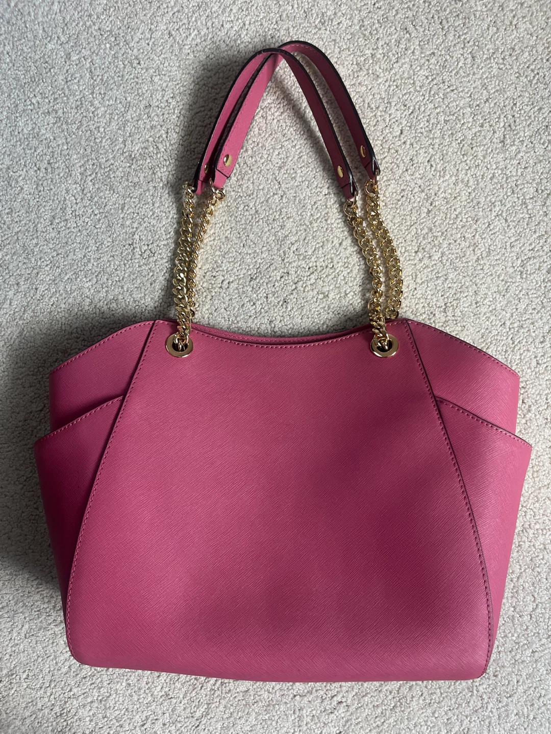 Michael Kors Pink Saffiano Leather Tote Bag - photo 3