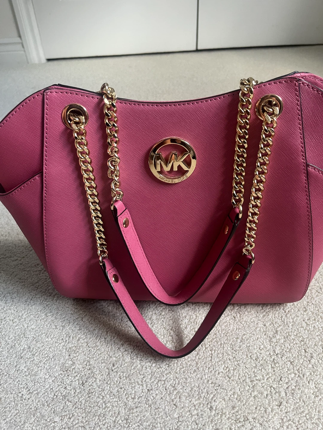 Michael Kors Pink Saffiano Leather Tote Bag - photo 4