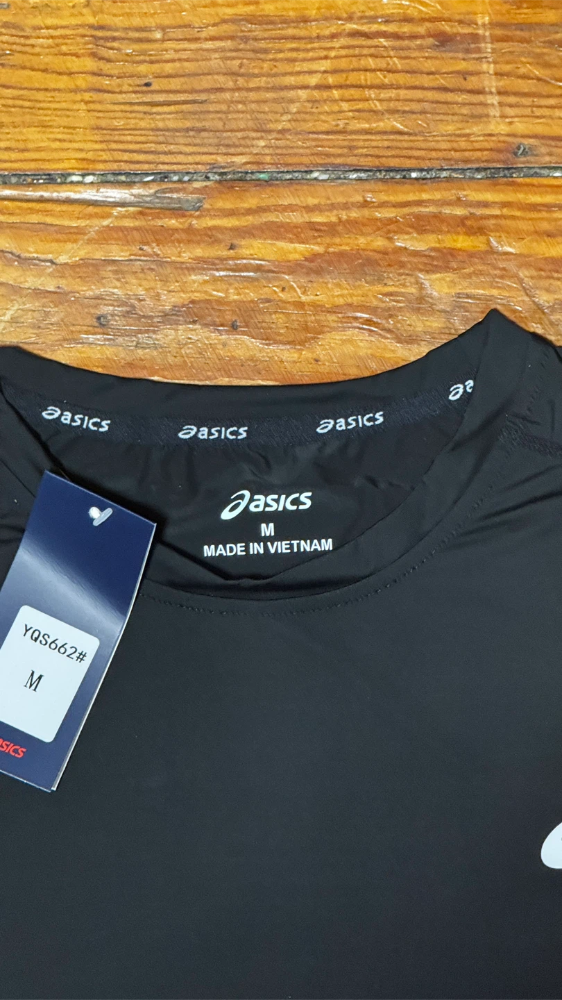 Black Asics Icons Running T-Shirt and short set Size M - photo 3