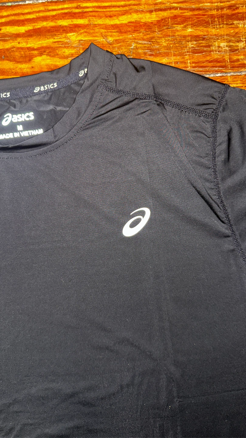 Black Asics Icons Running T-Shirt and short set Size M - photo 4