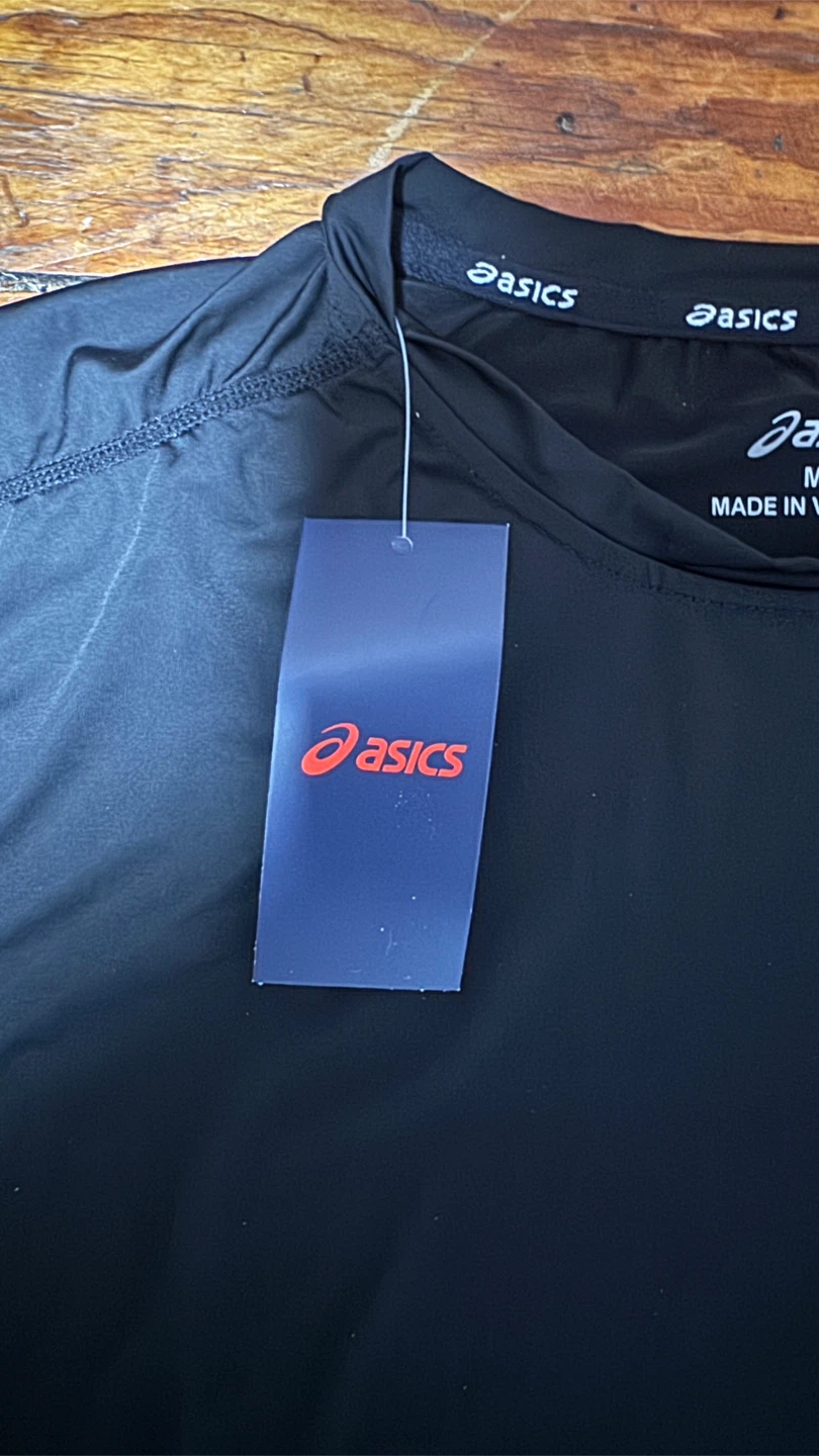 Black Asics Icons Running T-Shirt and short set Size M - photo 5