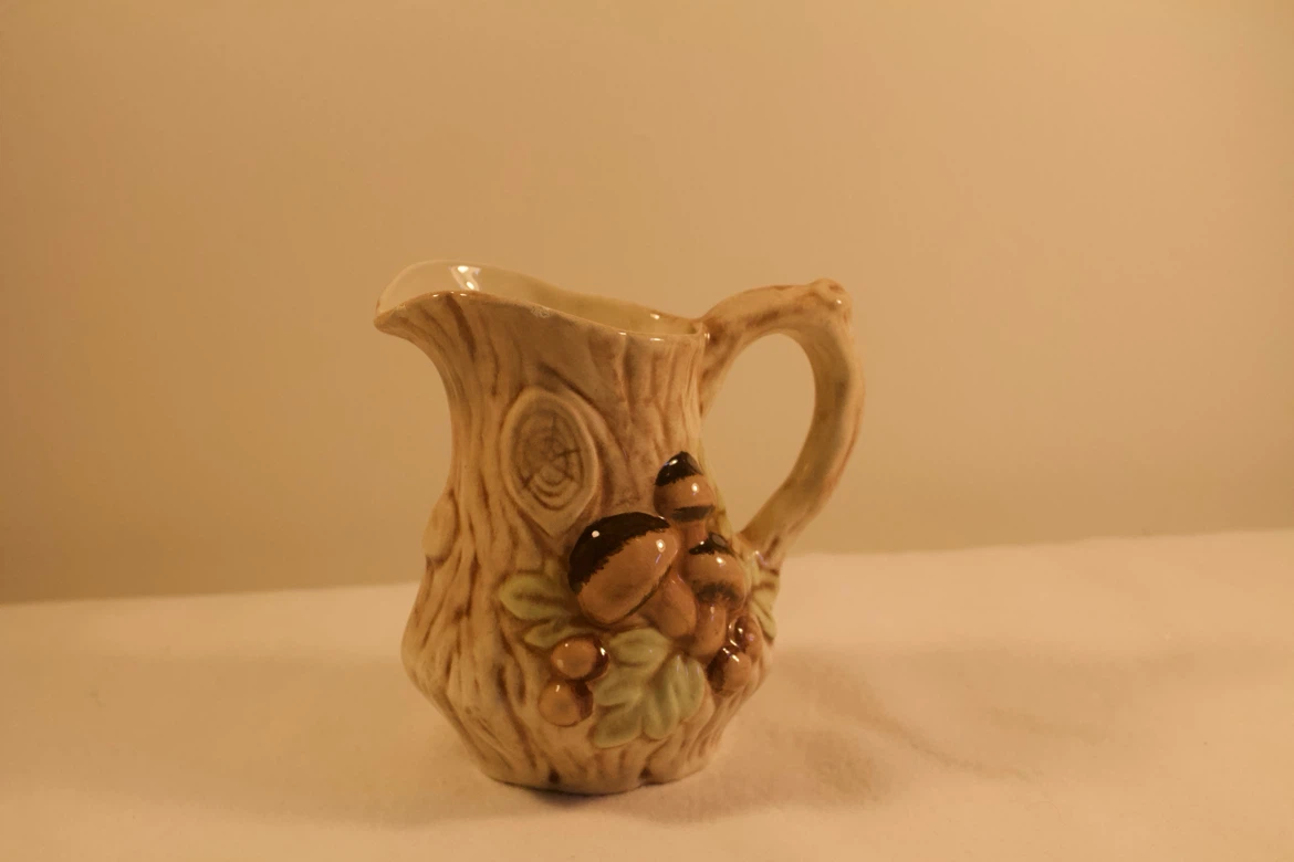 Handmade Ceramic Mushroom Pitcher