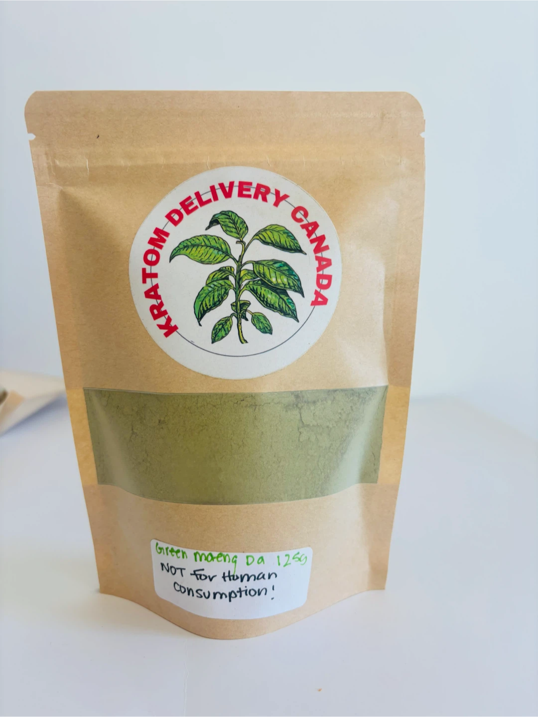 Kratom Delivery Canada Green Maeng Da Powder 125g