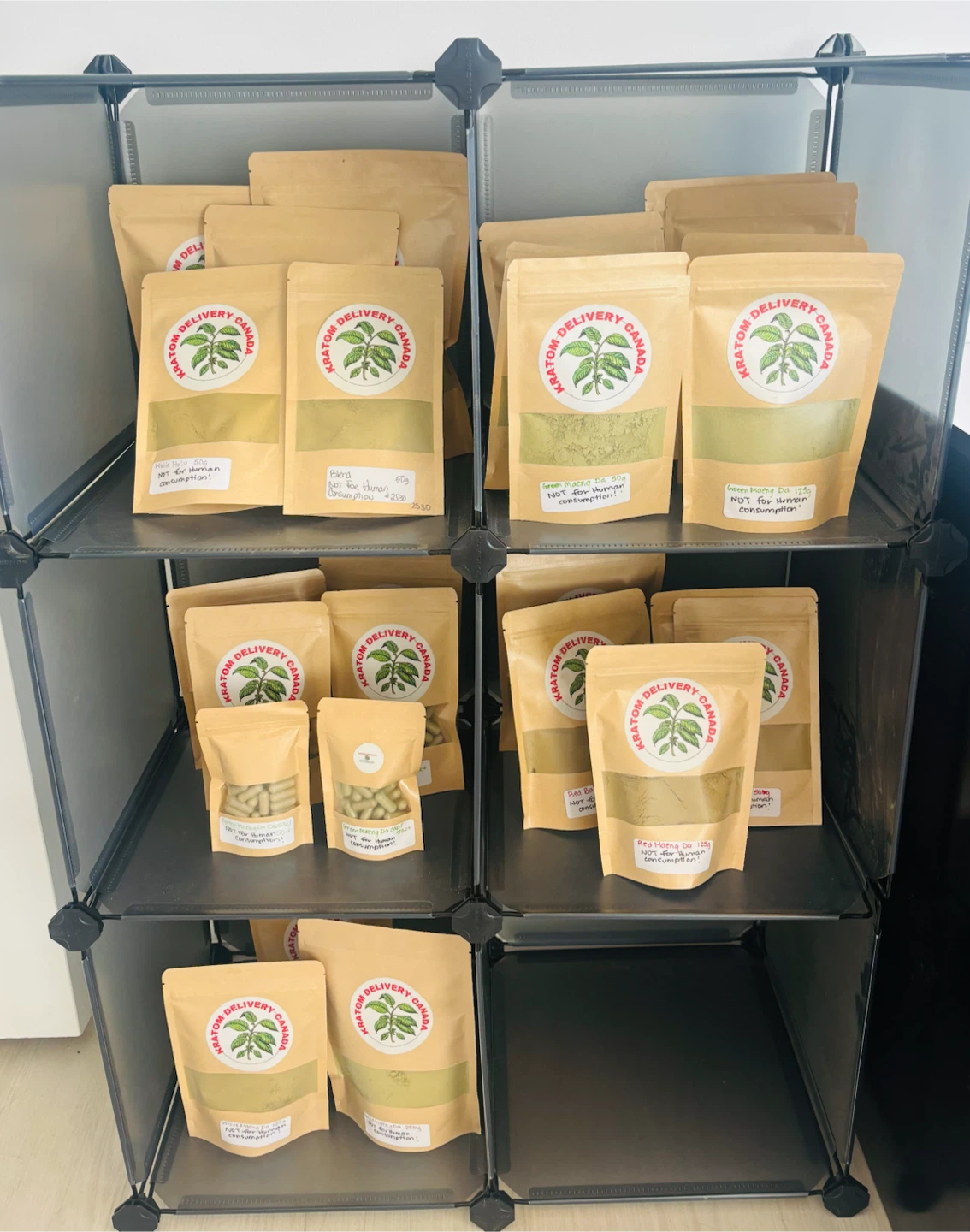 Kratom Delivery Canada Green Maeng Da Powder 125g - photo 3