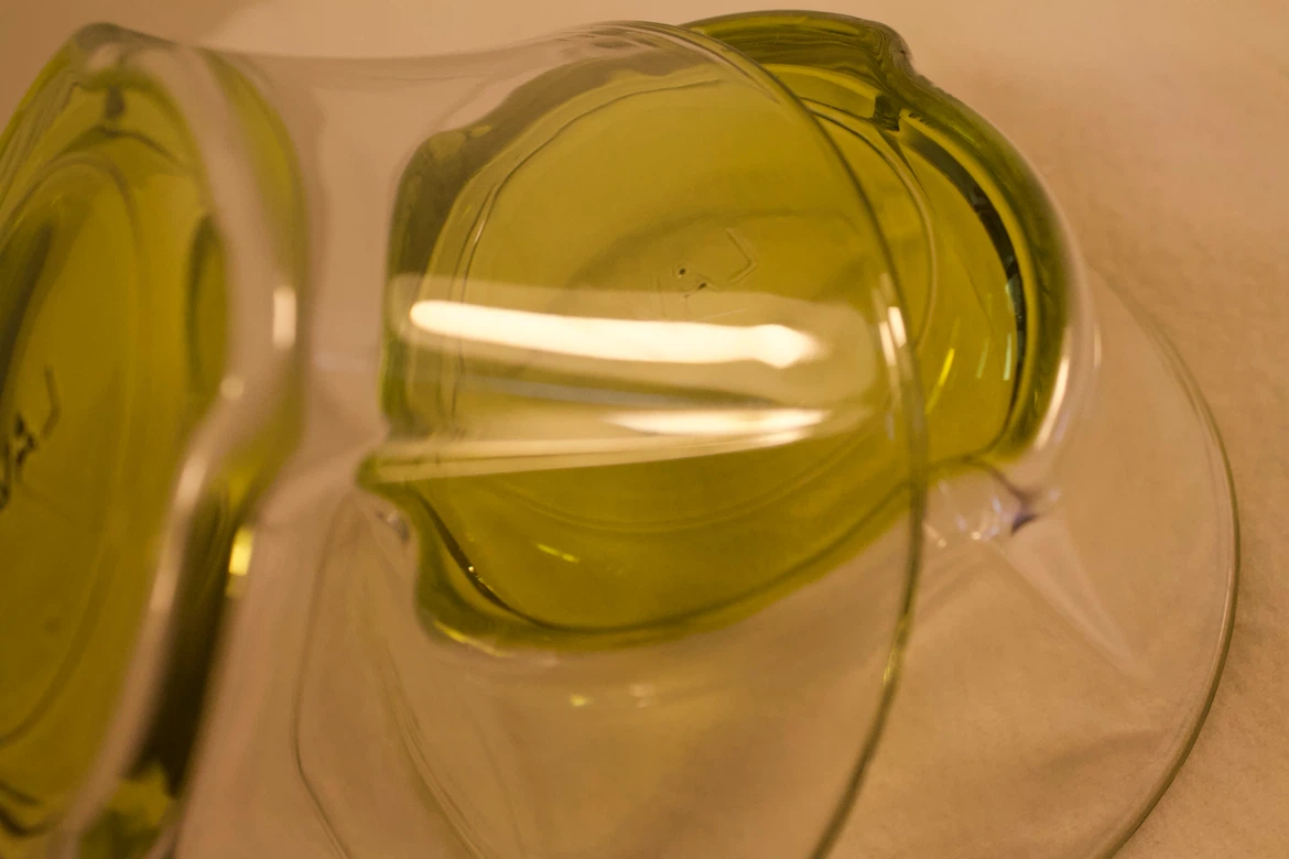 Olive Green Bowls, Turkish Glass by LAV - photo 5