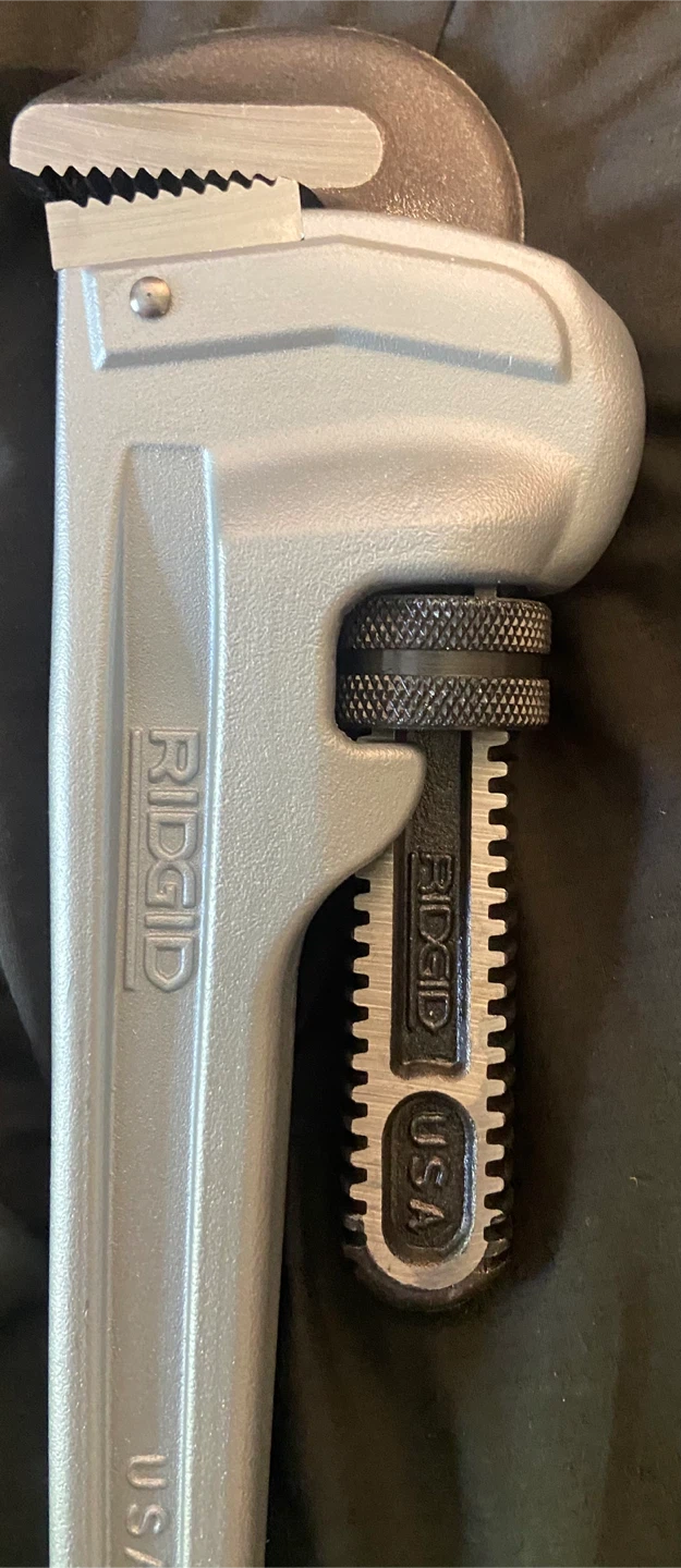 RIDGID 18 In. Aluminum Pipe Wrench