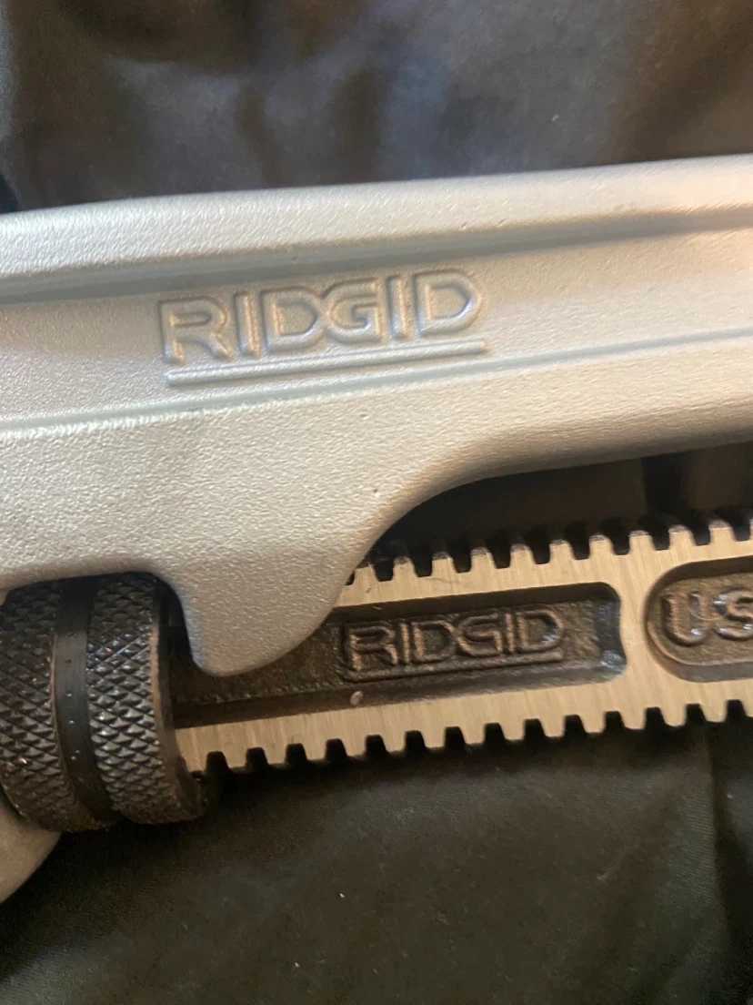 RIDGID 18 In. Aluminum Pipe Wrench - photo 3