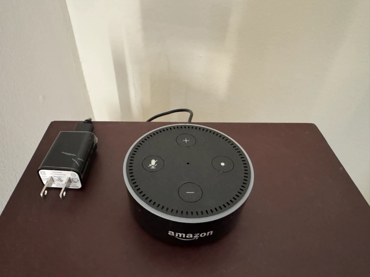 Amazon Echo Dot (2nd Gen) with Power Adapter