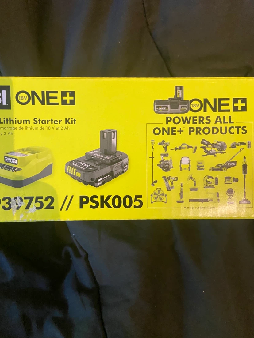 Ryobi 18V ONE+ Lithium-Ion 2.0 Ah Battery and Charger Kit - photo 3