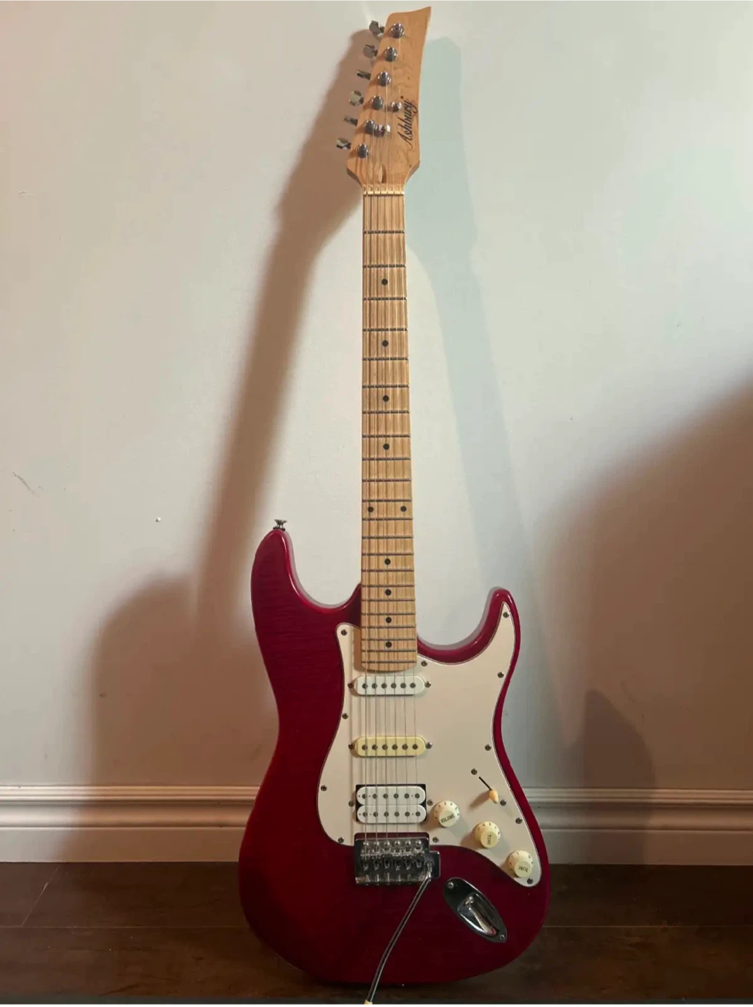 Ashbury Electric Guitar with Gig Bag and Accessories