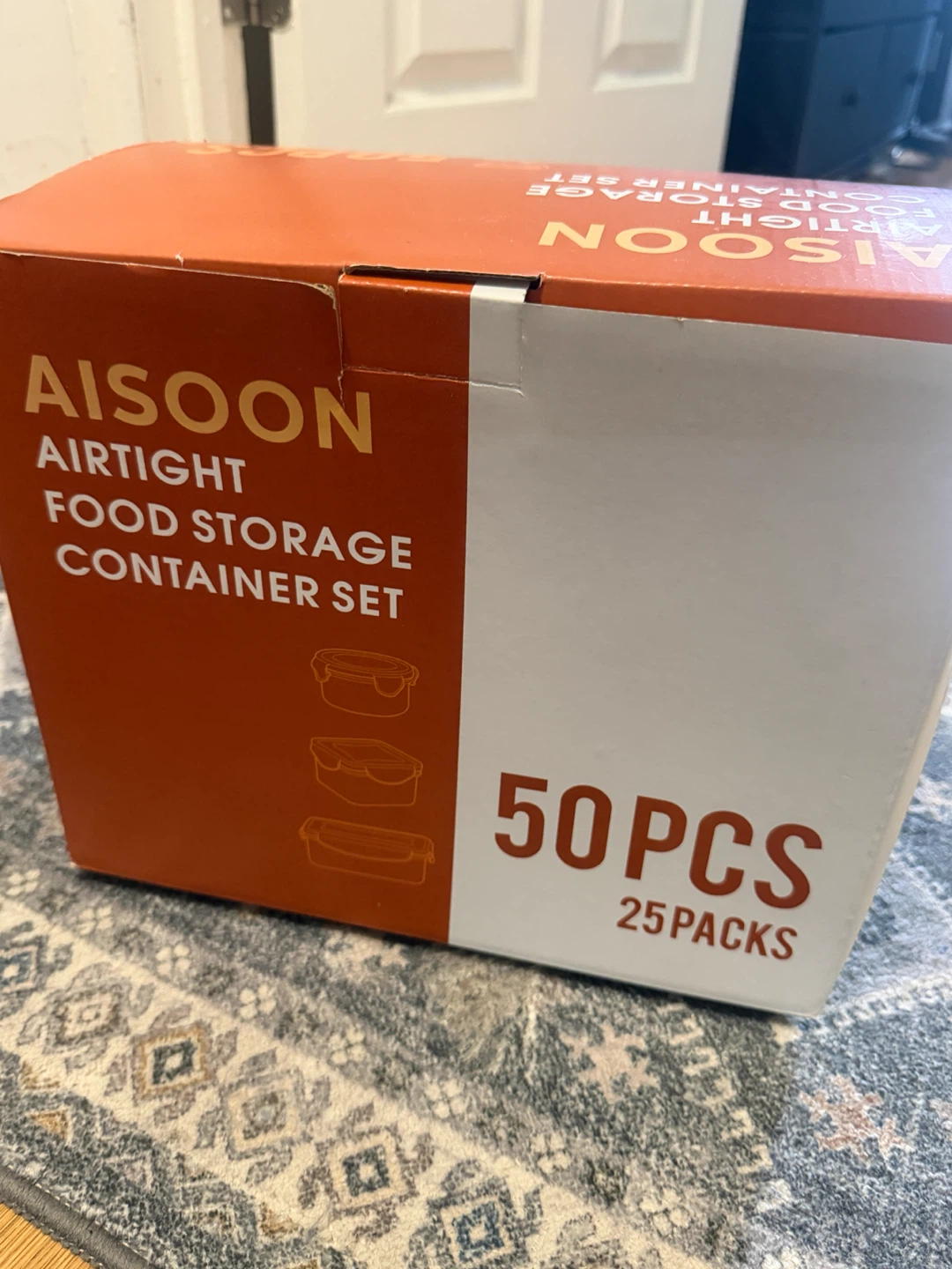 Aisoon Airtight Food Storage Container Set - 50 Pieces - photo 3