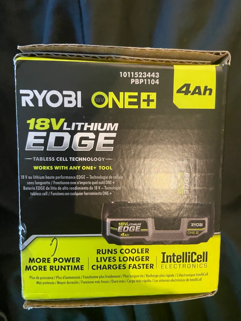 Ryobi ONE+ 18V Lithium EDGE 4Ah Battery PBP1104 - photo 3