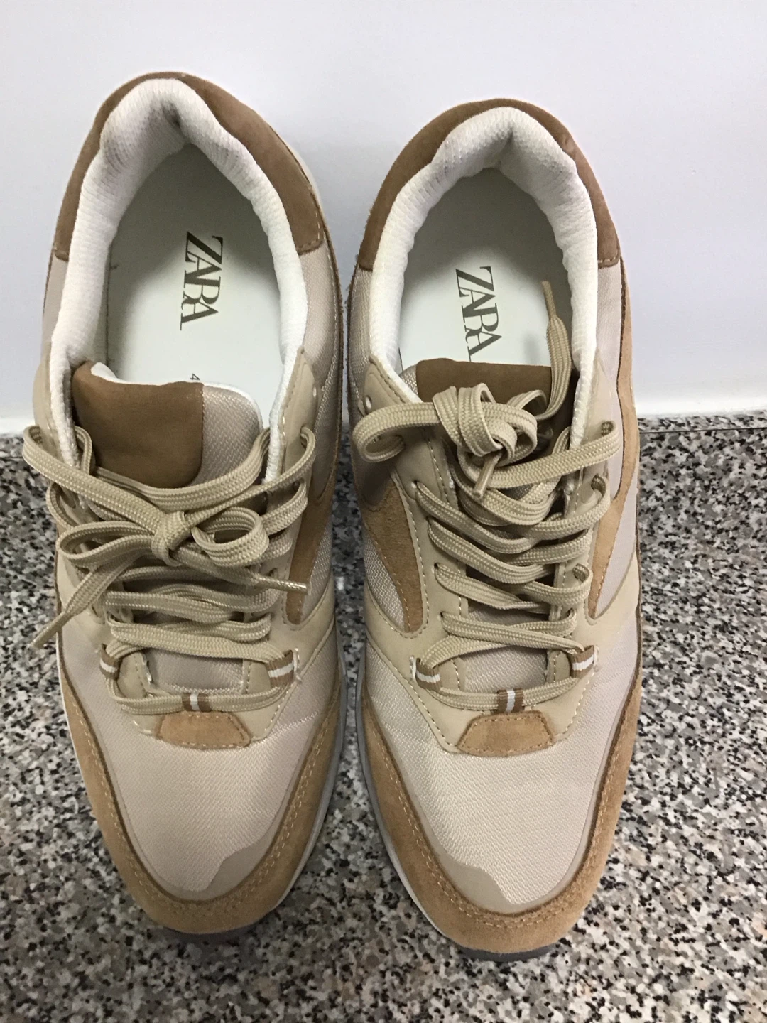 ZARA Casual Sneakers Tan Size 43 - photo 2