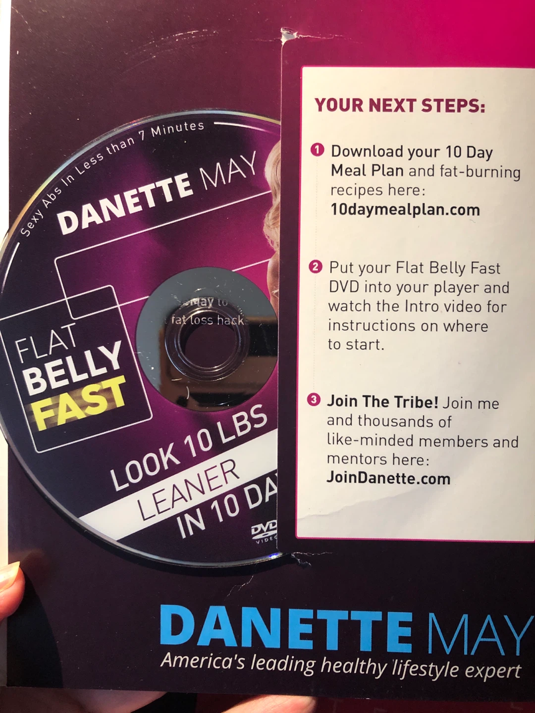 Danette May Flat Belly Fast DVD🔥 - photo 2