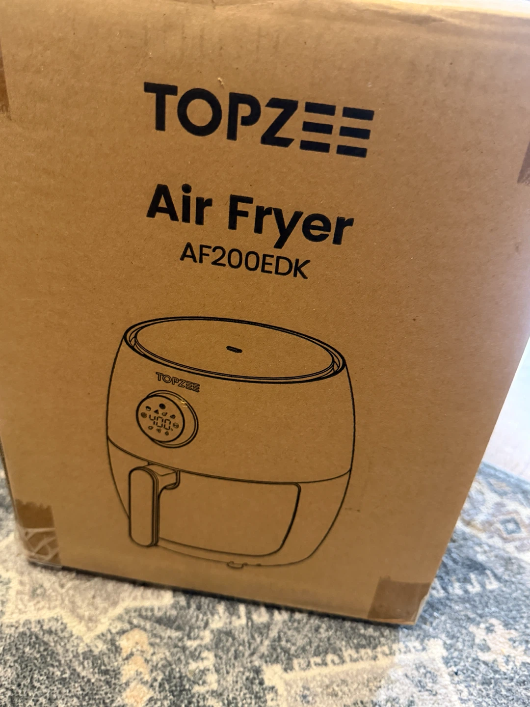 TOPZEE Air Fryer AF200EDK