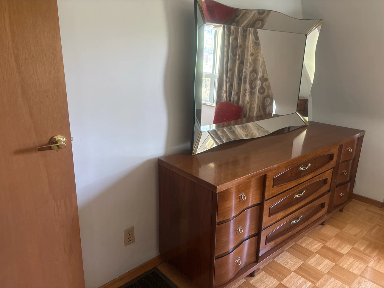 Mid Century Modern 4 Piece Bedroom Furniture Set