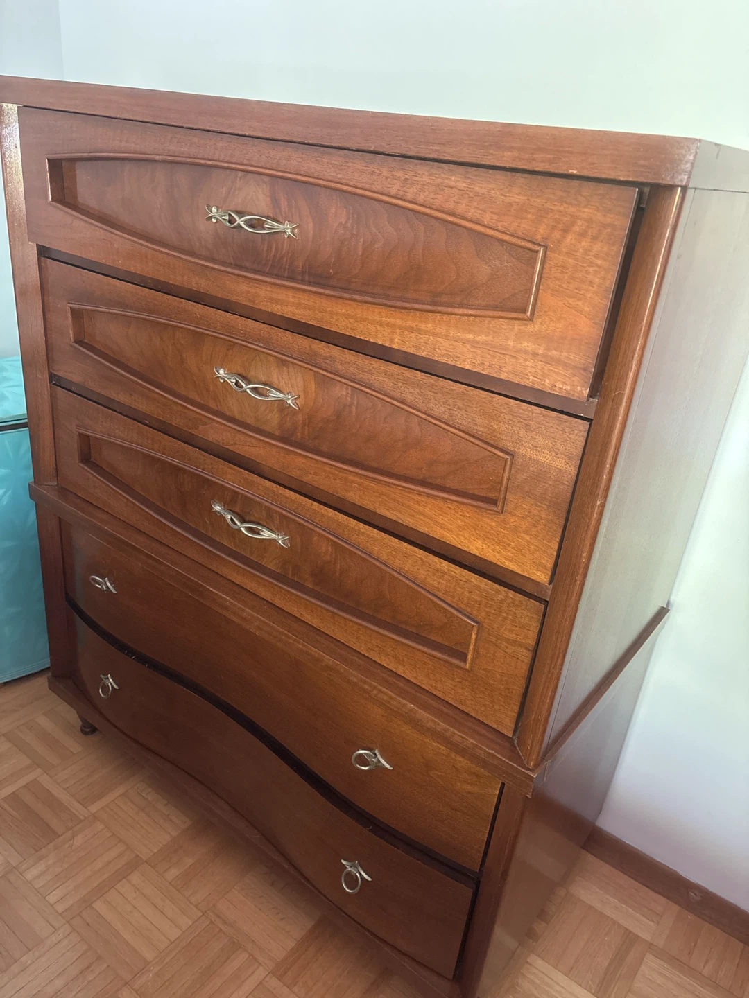 Mid Century Modern 4 Piece Bedroom Furniture Set - photo 3