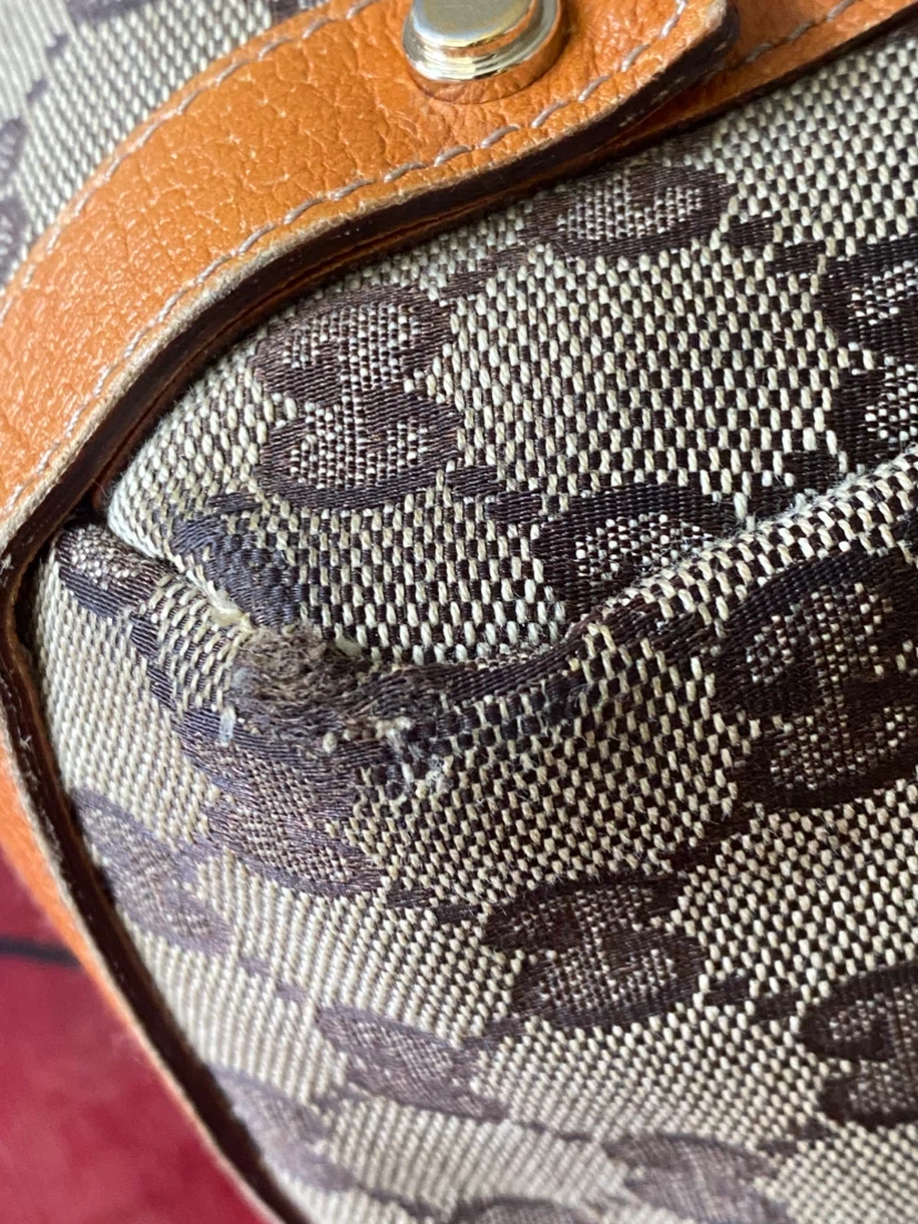 Gucci Monogram Canvas Hobo Bag - photo 2