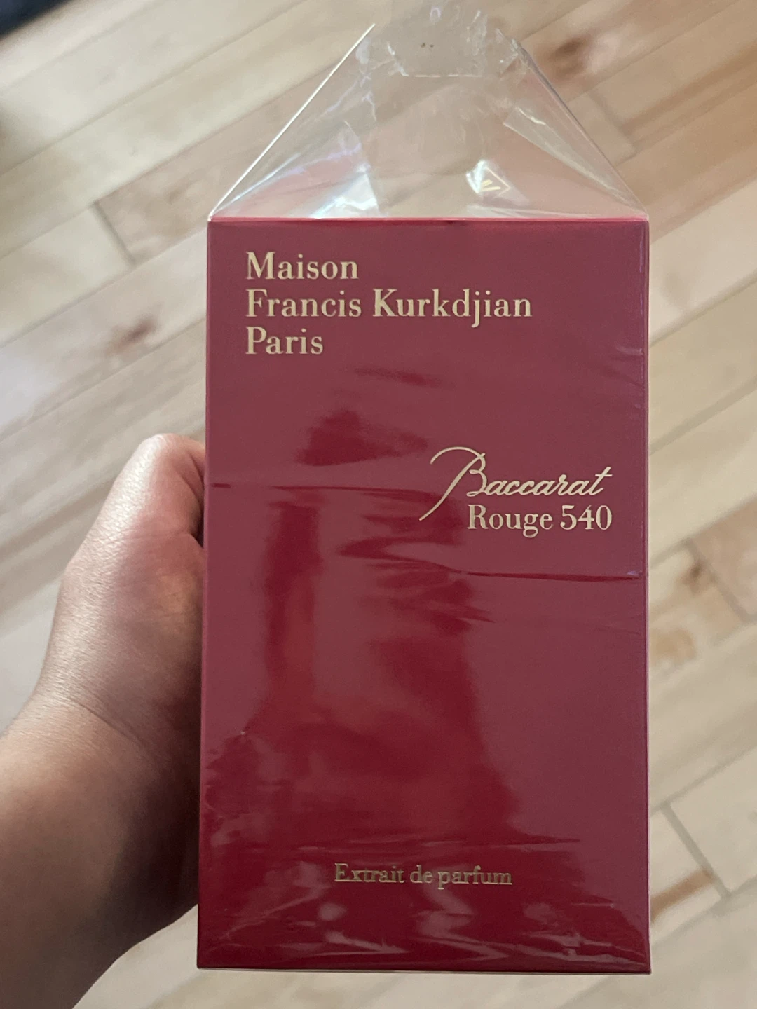 Brand new Baccarat cologne