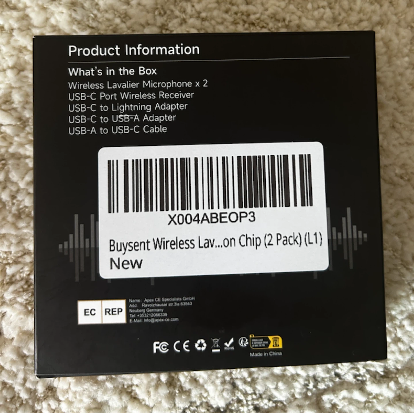 Wireless Lavalier Microphone - photo 4