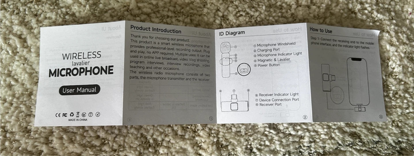 Wireless Lavalier Microphone - photo 5