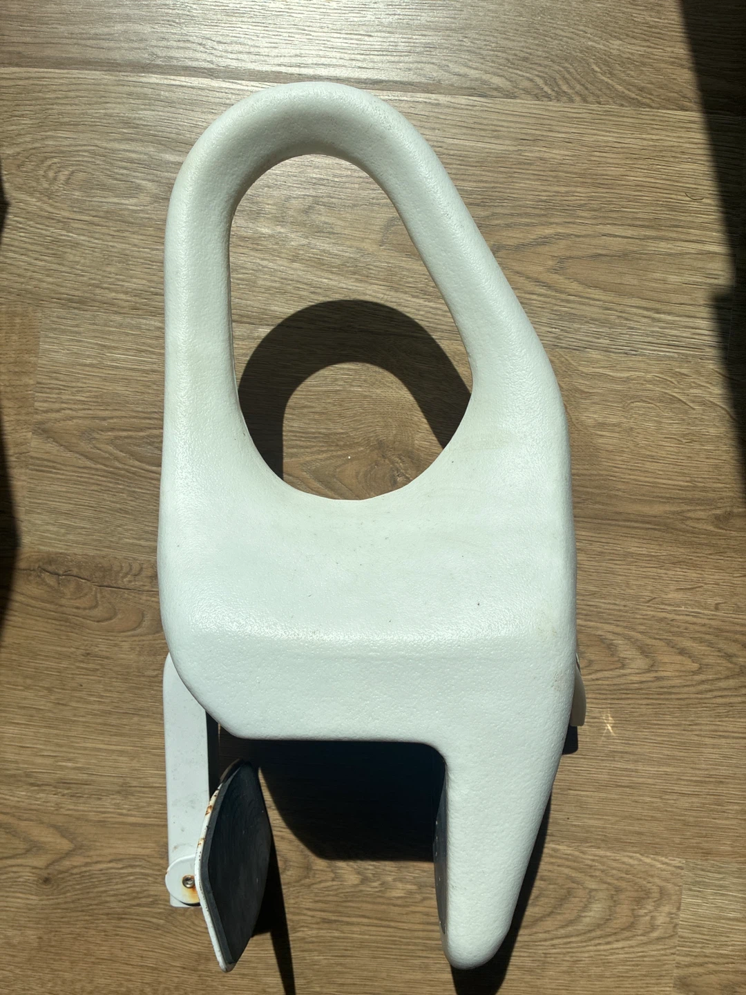 AquaSense White Bathroom Grab Bar