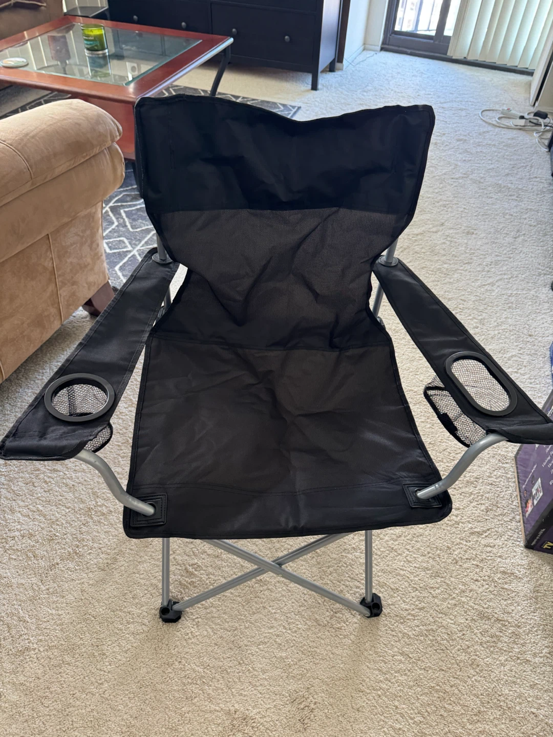 Hill-Rom Folding Camp Chair