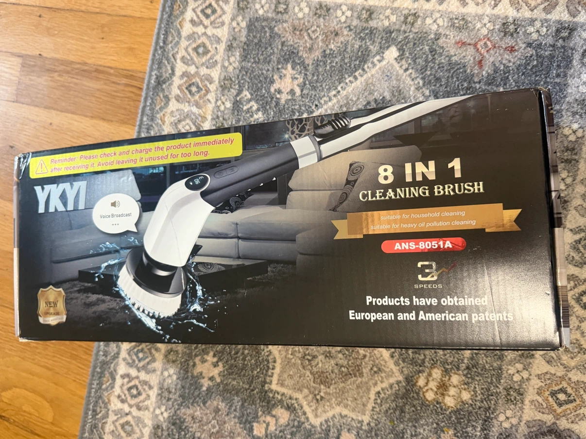 8-in-1 Electric Cleaning Brush ANS-8051A