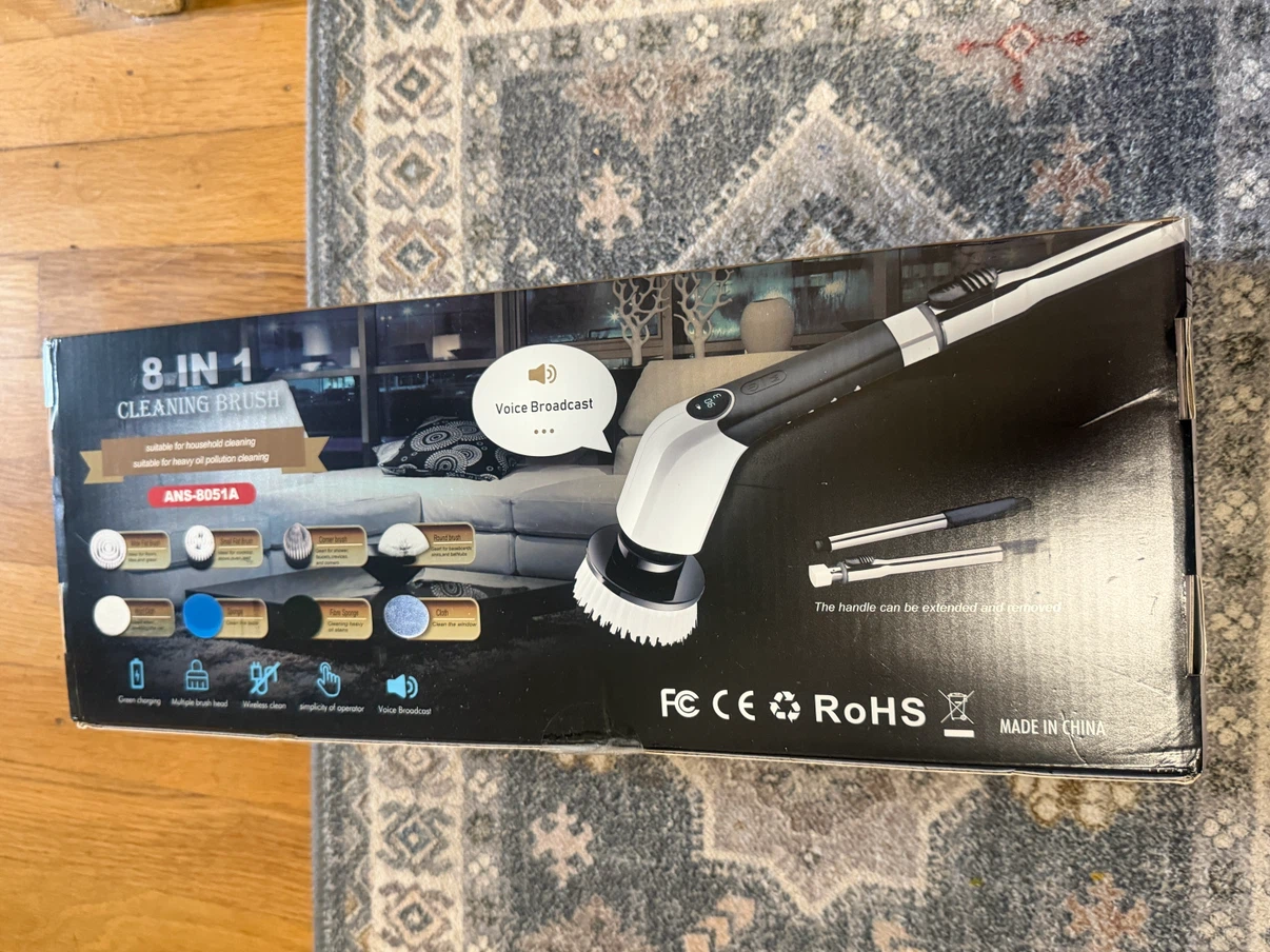 8-in-1 Electric Cleaning Brush ANS-8051A - photo 2