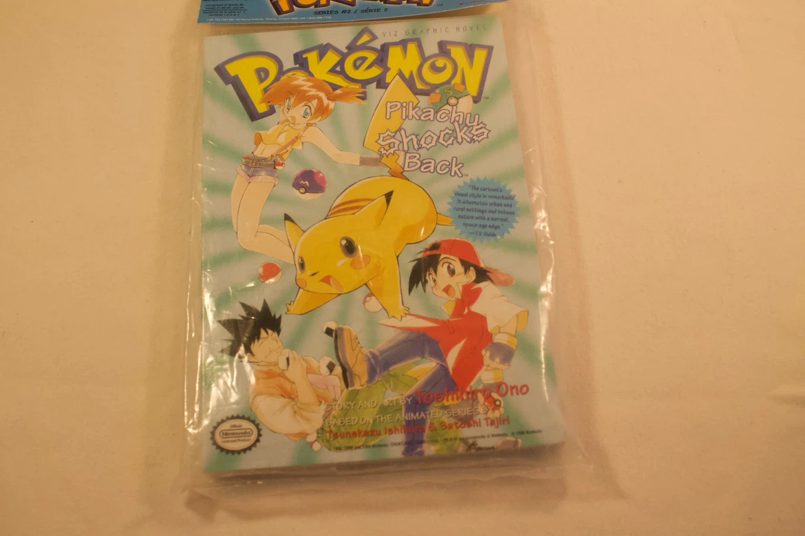 Sealed Pokemon VIZ COMICS 1999 - photo 4
