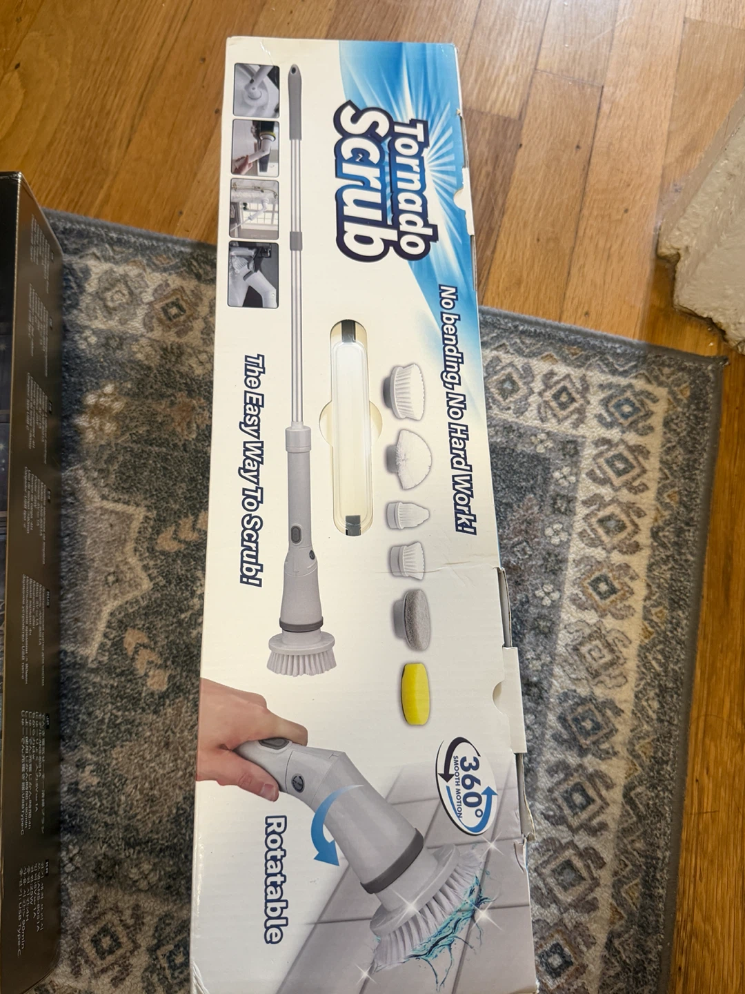 Tornado Scrub Electric Cleaning Brush