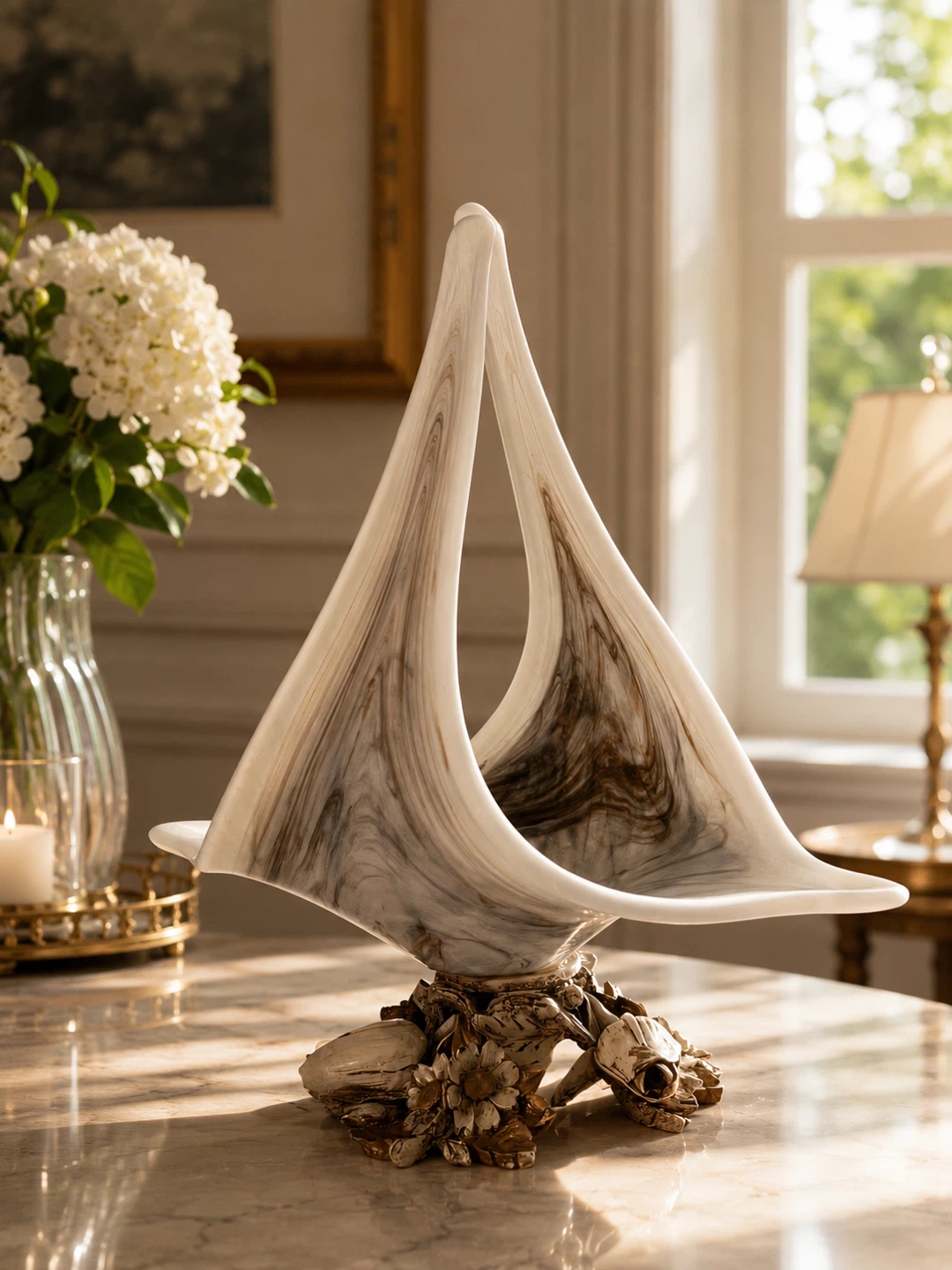 Decorative Glass Fruit Bowl Basket