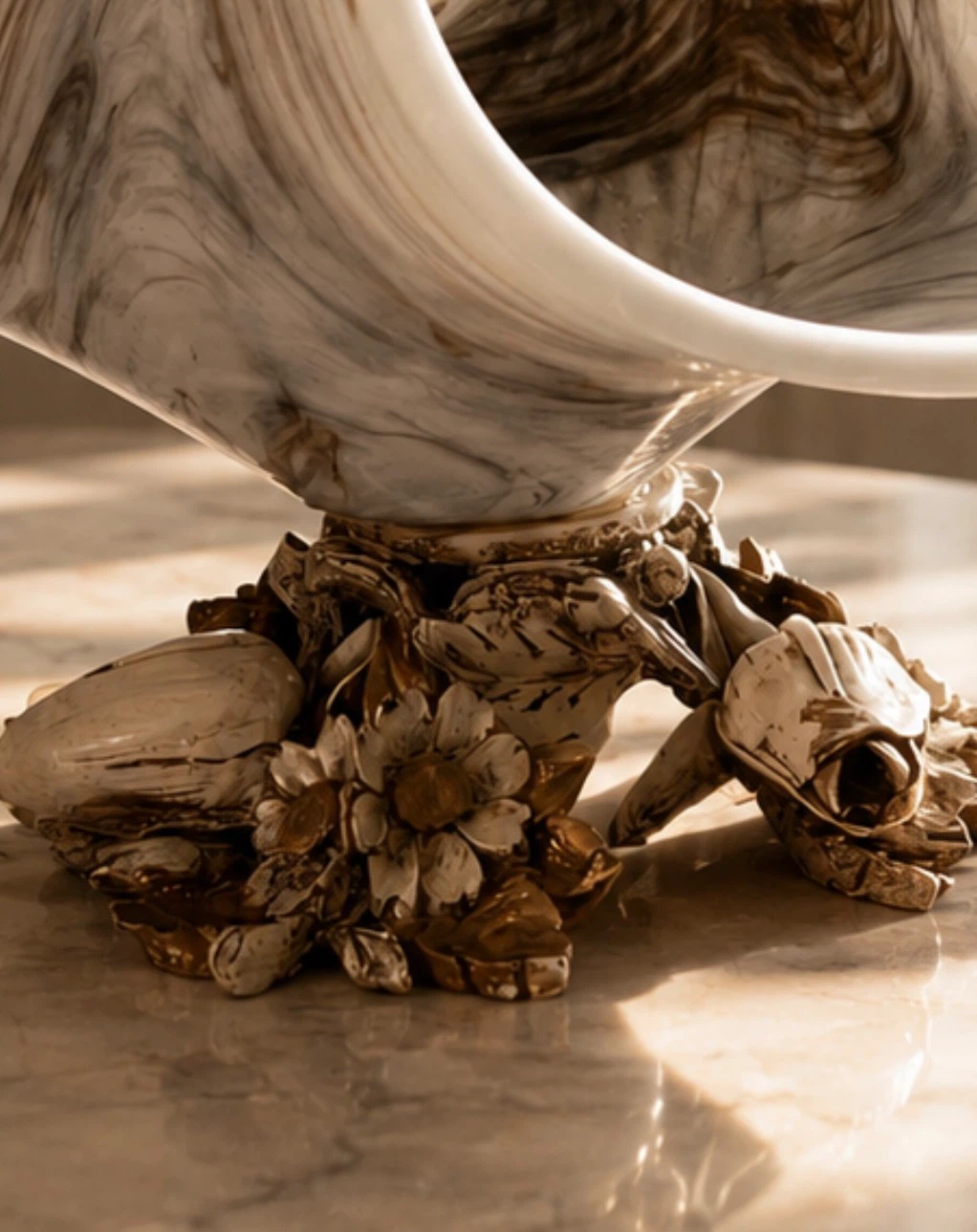 Decorative Glass Fruit Bowl Basket - photo 3
