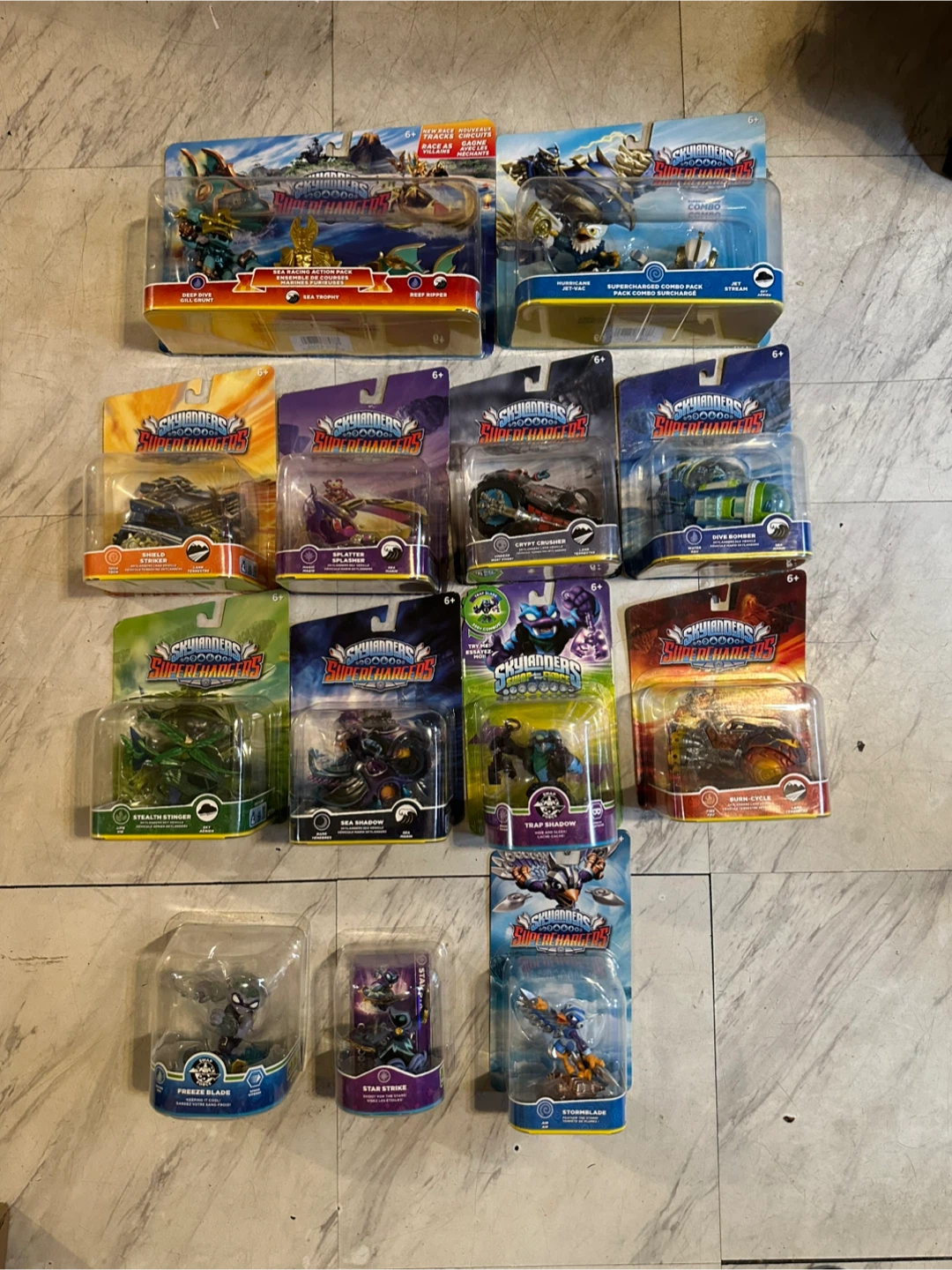 Skylanders SuperChargers Lot - Vehicles & Figures