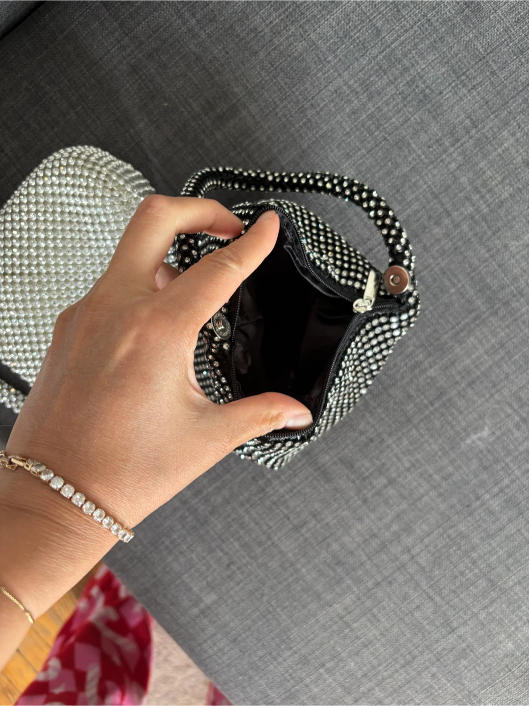 Sparkly Rhinestone Handbags (Set of 2) - photo 3