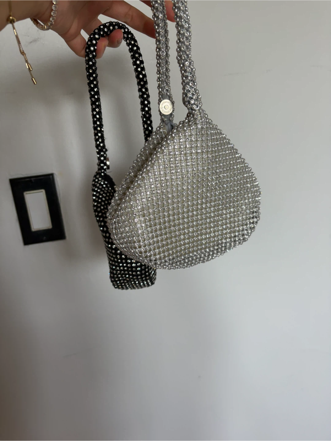 Sparkly Rhinestone Handbags (Set of 2) - photo 5
