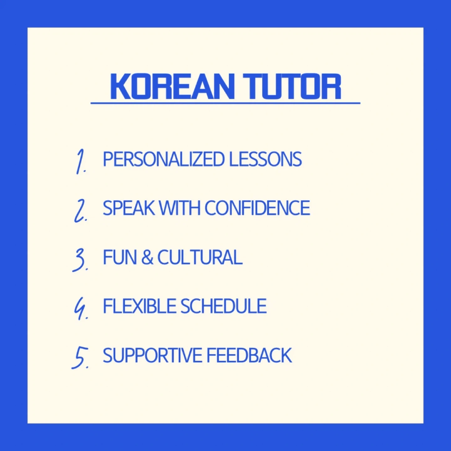 Personalized Korean Lessons - photo 2