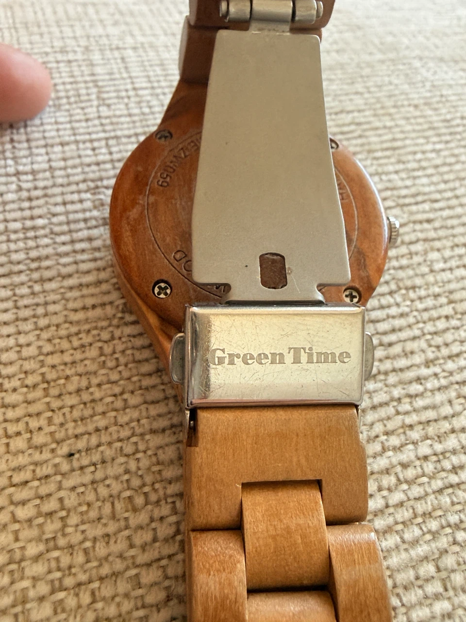 Green Time Wooden Watch - photo 3