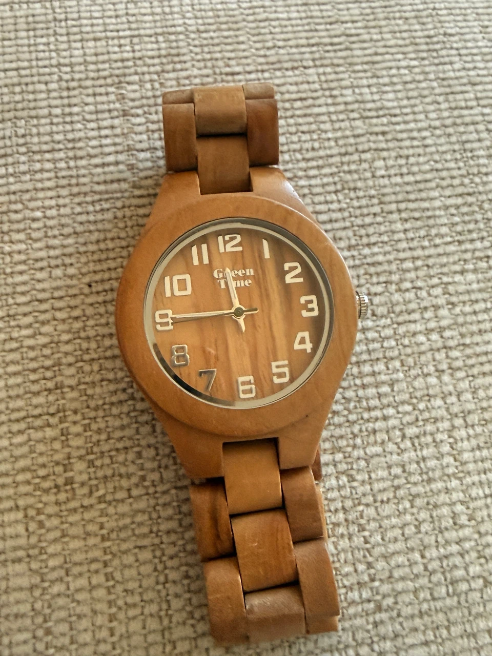 Green Time Wooden Watch - photo 4