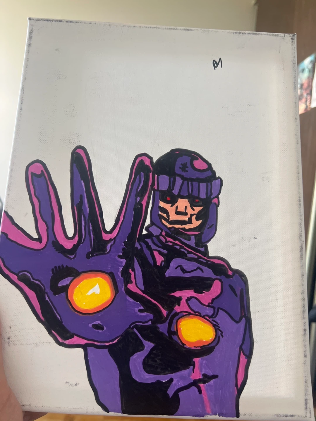 Sentinel painting from X men