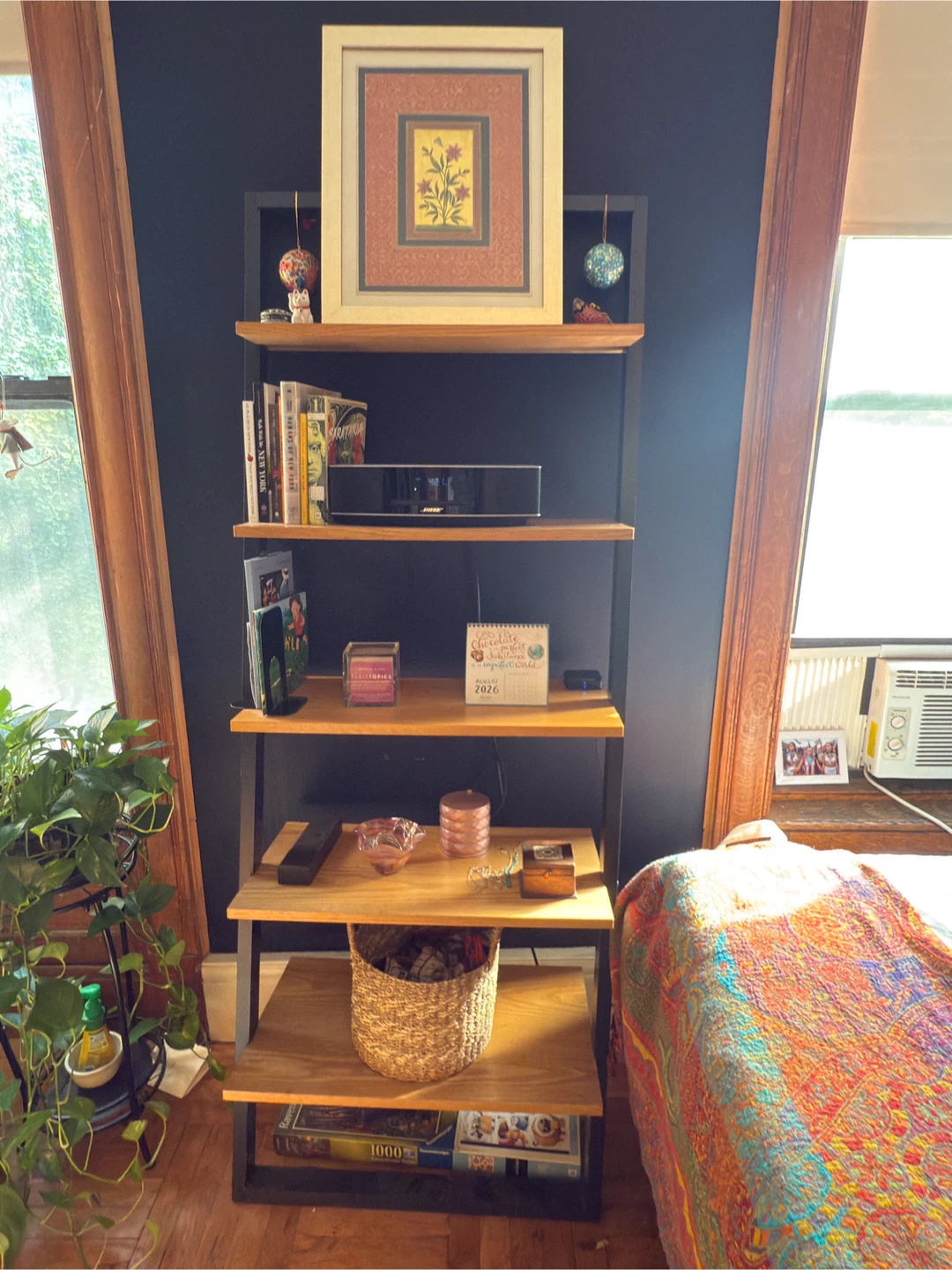 West Elm Ladder Leaning Bookshelf